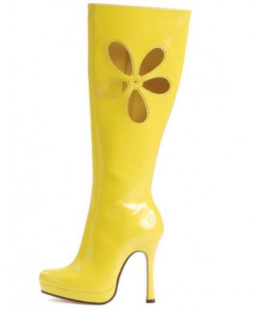 Yellow Lovechild Boots Size 10 HIRE